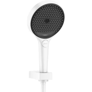 Душевой набор Hansgrohe (ручной душ 130 3jet, держатель, шланг 125 см) белый мат 26852700