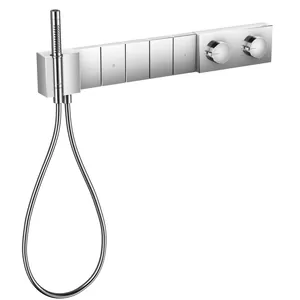 Смеситель Axor 46730000 для душа термостат, на 5 потребителей, внешняя часть, хром