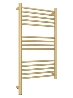 СУНЕРЖА прямая Полотенцесушитель 800х500 шампань матовая МЭМ левый 022-6004-8050