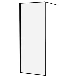 Душевая стенка IDDIS Walk In Slide 80х195 стекло, профиль чёрный матовый SLI8BS8i23