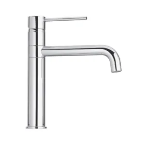 Смеситель для кухни Paini однозахватный, высокий,поворотный излив, цвет: хром 78CR579KM