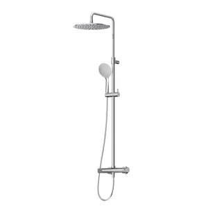 Душевая система Cezares -CDA-30-L-01 с верхним и ручным душем, без излива, однозахватный, хром