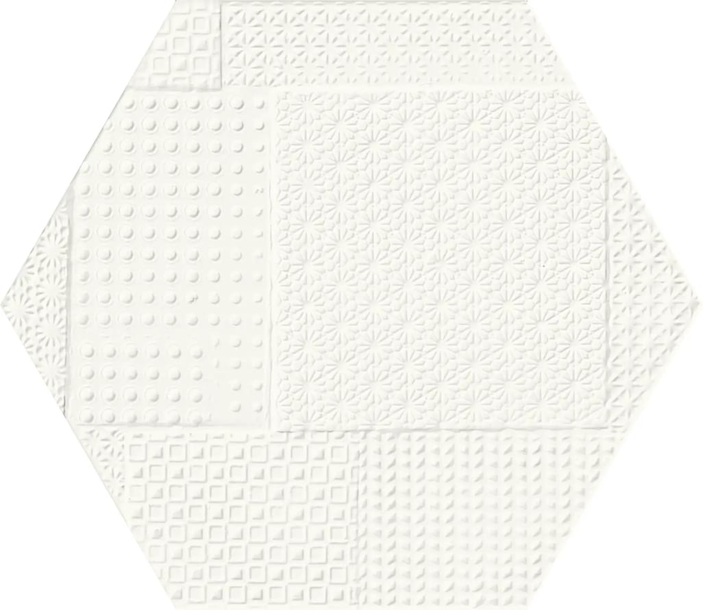 декор Sixty Esagona Timbro Talco Silktech 21x18.2