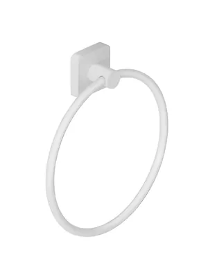 Полотенцедержатель-кольцо KLUDI- настенный, 168 мм., белый матовый 2597853