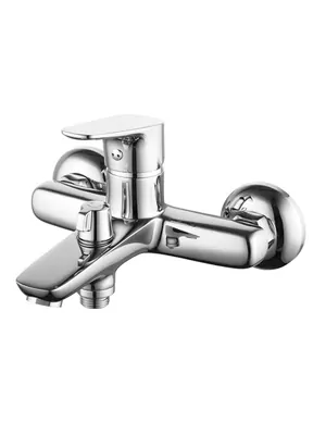 Смеситель IDDIS для ванны ZODSB02i02WA однозахватный, с керам. дивертором, излив 187 мм