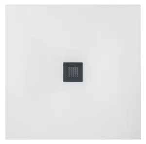 Душевой поддон Aquanet 900х900х30 квадрат, литьевой белый камень 255436