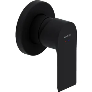 Смеситель Damixa для душа, однозахватный, встраиваемый в стену, черный 477500300