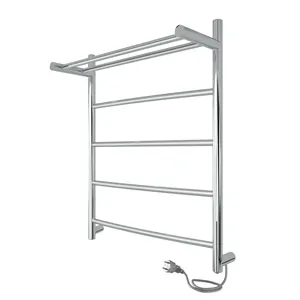 Полотенцесушитель Indigo с/п (electro) 600х500 (скр.монтаж, унив.подкл) полиров. LCAE60-50PR