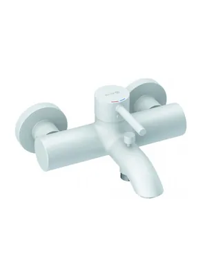 Смеситель KLUDI для ванны/душа, настенный, однозахватный, белый матовый 386915376