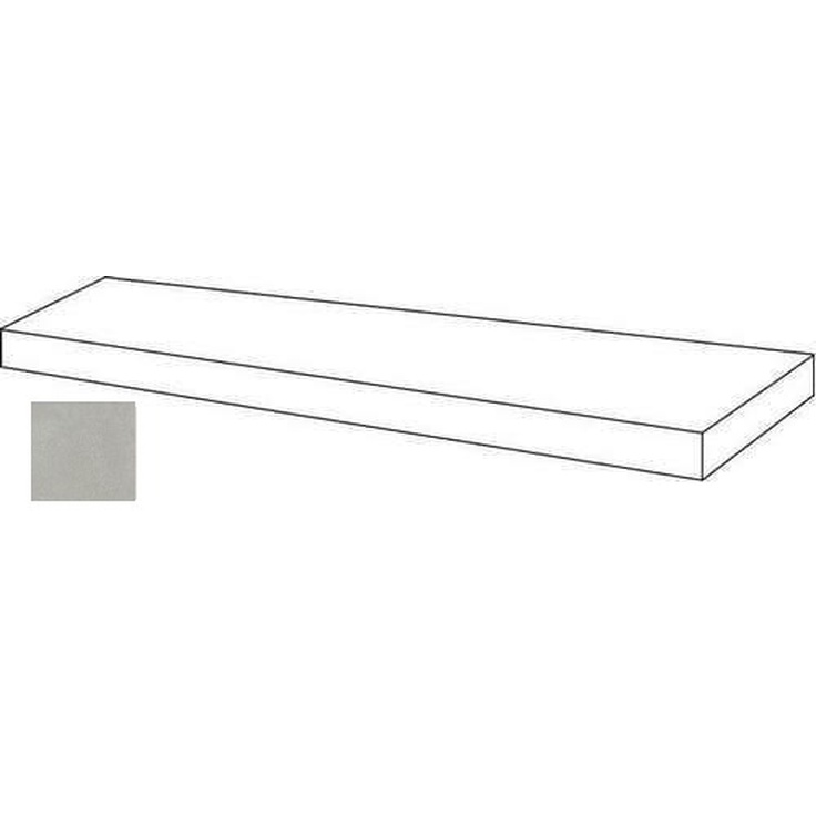 Atlas Concorde Russia Rinascente Resin 620070002727 Pearl Scalino Angolare Dx 33x80 матовая