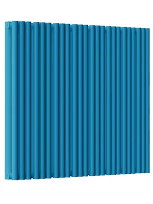 Радиатор стальной Empatiko V S2 двухтруб 952х536х122 24 сек бок.подкл , 2777Вт, Dreamy blue