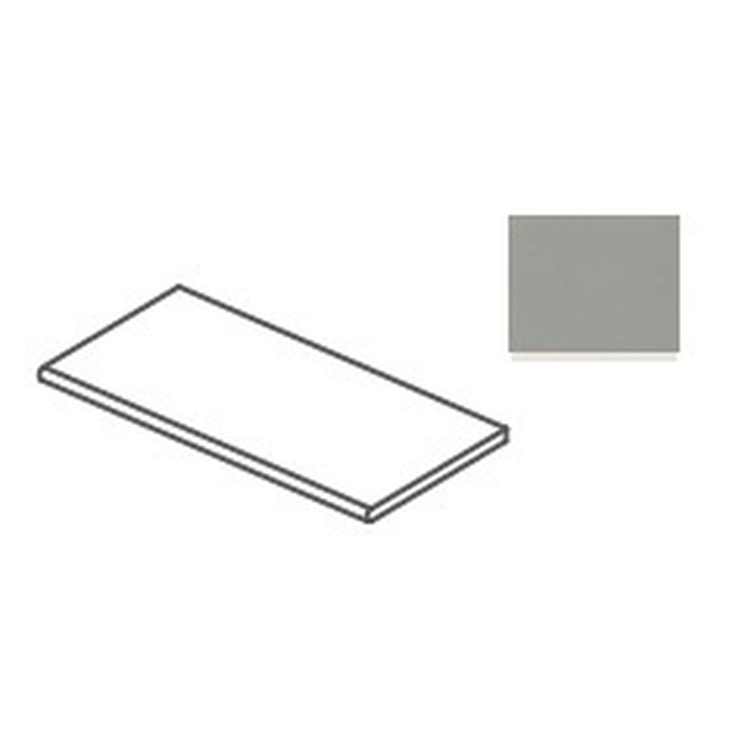 Impronta italgraniti Nuances NU02GT2 Grigio Gradone Toro 33x120 матовая