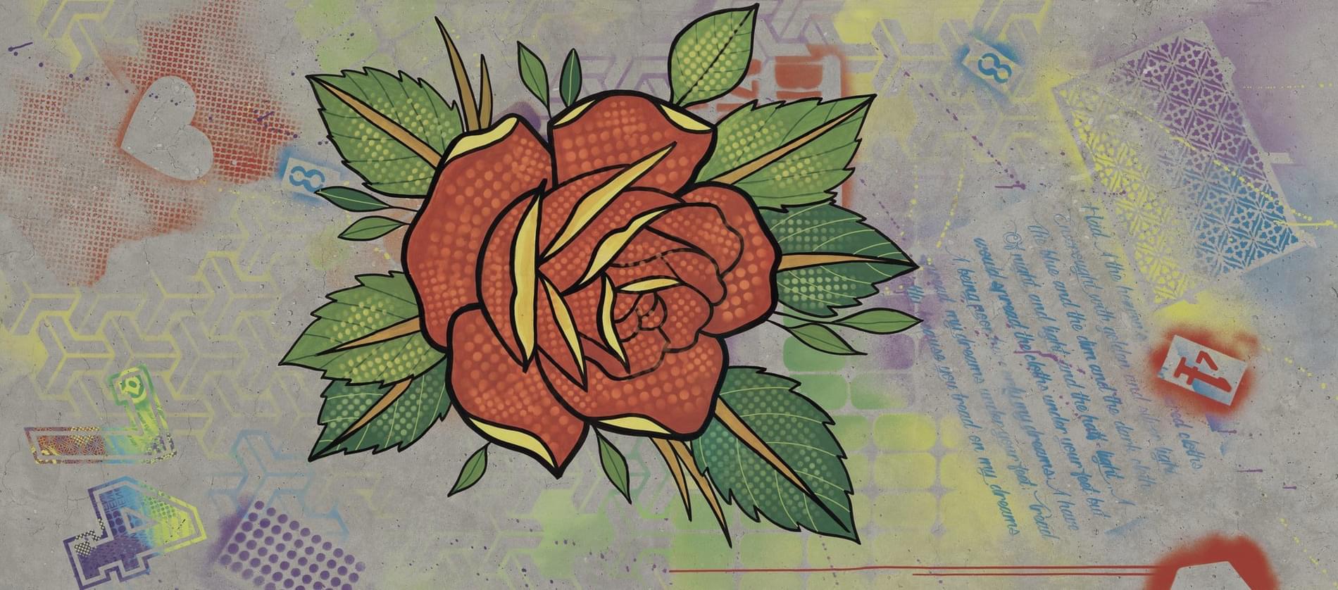 Hyper Decorrose Silver 120X270 матовая