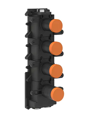 Внутренняя часть Gessi 09266 для термостатического смесителя на 3 выхода