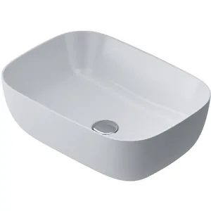 Раковина AM.PM 330х455х135 накладная, прямоугольная, белый M8FWCC10450WG