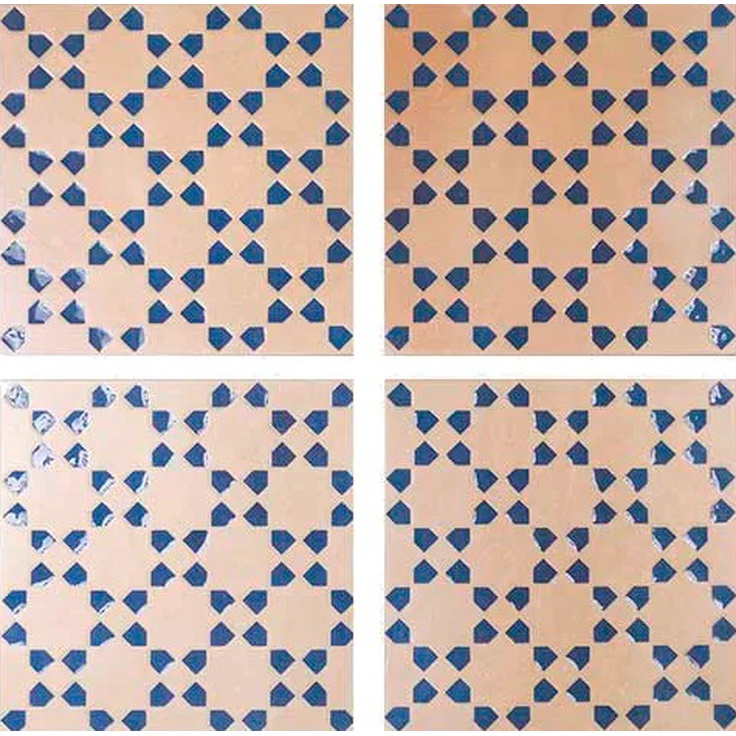 WOW Bejmat 125060 Biscuit Azur 15x15 глянцевая