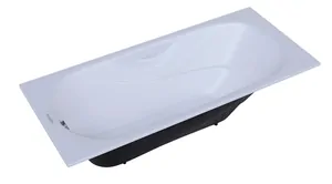 Ванна чугунная Акватек 1500x750 мм с ножками