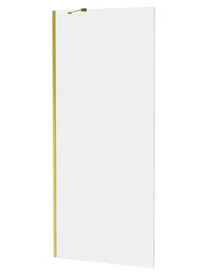 Душевая перегородка RGW WA-102 (800х1950) стекло 6 мм прозрачное/золото брашир. 351010208-16