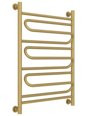 СУНЕРЖА Полотенцесушитель 800х600 матовое золото, универс. подключение 1/2" 032-0205-8060