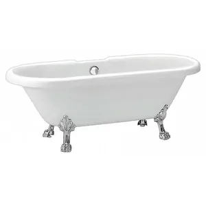 Ванна акриловая BelBagno BB21 1774х805х625 отдельностоящая, овальная, белый