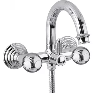 Смеситель CEZARES -VD-01-M для ванны/душа, настенный, хром/ручки металл
