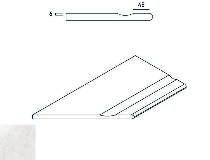Contempora X2 Pure Bordo Svasato Round Sx 60X30 матовая