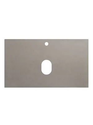 Столешница BelBagno (816x468х10) керамогранит,с отв. под смеситель, Cemento KEP-80-CEM