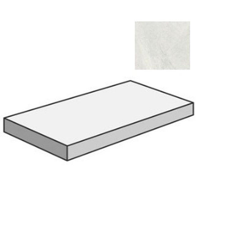Sant Agostino Bergstone CSAGDBLI12 Gradone Angolare Dx Light 33x120 матовая