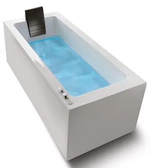 Ванна Gruppo Treesse 180 V838F 1800x800x670 CrystalTech, г/м AWC+хромо, фронт.+ пр. панели