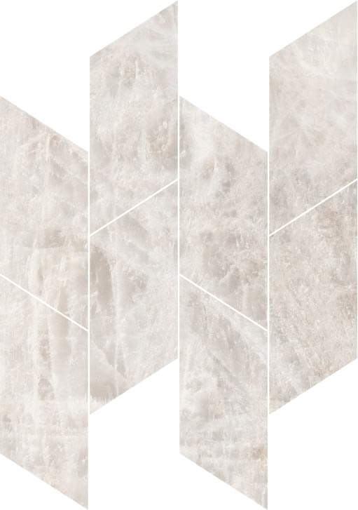 Supreme Treasure Mos.Twist Polished 30X30 белый Тип 5 полированная