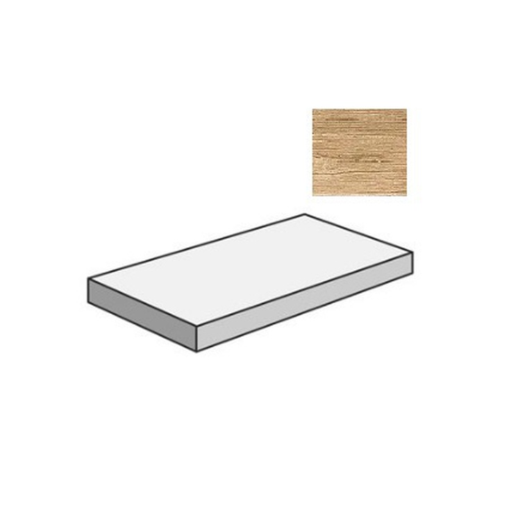 Sant Agostino Yorkwood CSAGDYNA12 Gradone Angolare Dx Natural 33x120 матовая