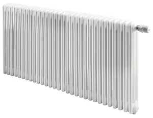 Радиатор стальной IRSAP 3 трехтрубчатый (567х1350х101) 30 секций, нижн.подкл. 1/2" 2535Вт,белый