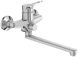 Смеситель Jacob Delafon для ванны/душа, настенный, с длинным поворотным изливом E78117-CP