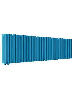Радиатор стальной Empatiko V LR2 двухтруб 1072х236х122 27 сек НЗ.подкл, 1539Вт, Dreamy blue