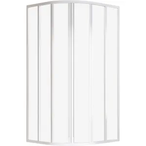 Душевой уголок RAVAK SKKP6-80 (795х795х1950) раздвижные двери, стекло, белый+Transparent