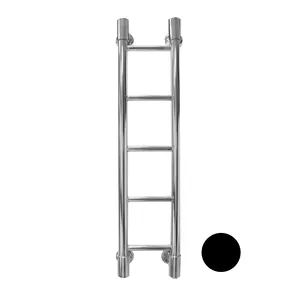 Полотенцесушитель электрический ENERGY H2 850x200 17 Вт, черный матовый, EETR0000H28520R905M