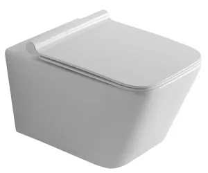 Унитаз подвесной Aquanet -W BL-103N-WHT 550х360х305, безободковый, сиденье микролифт, белый