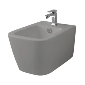 Биде подвесное ArtCeram А16 360х525х290 перелив, отверстие под смеситель, grigio oliva ASB001 15 00