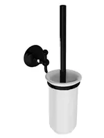 Ерш для унитаза Nicolazzi 1490NEM настенный, цвет: черный матовый