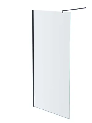 Душевая перегородка Aquatek Walk In AQ WIW 08020GM 800х2000 стекло прозрачное/профиль сталь оруж