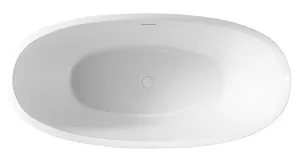 Ванна акриловая Abber (1700х800) отдельностоящая, слив-перелив, белая AB9285