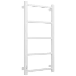 Полотенцесушитель электрический СТИЛЬЕ ФОРМАТ-26 800х400, матовый белый, ТЭН слева, 30527-8040