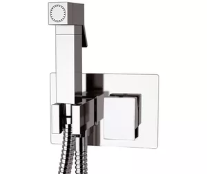 Смеситель встраиваемый Daniel SK642CR с гигиеническим душем, хром