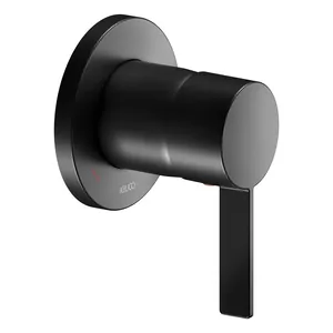 Смеситель Keuco встраиваемый,для душа,однозахватный,без излива,черный мат.59551379501