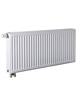 Радиатор стальной KERMI Тип 22 ВШГ:400х400х100 нижнее правое подключение 3/4", 642 Вт FTV220400401R2Y