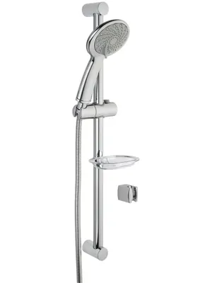Душевой набор Vitra штанга и ручной душ 3-режимный A45680WSA