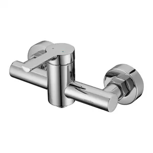 Смеситель для душа Swedbe 1020 настенный, однорычажный, без излива, цвет: хром