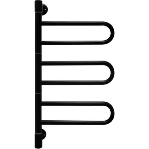 Полотенцесушитель электрический ENERGY U G3K 37Вт (ВхШхГ 745х400х99) поворотный RAL 9005