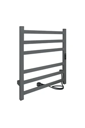 Полотенцесушитель Indigo б/п 600х500 (таймер,скр.монт) серый. LСLOKS3E60-50MGRt