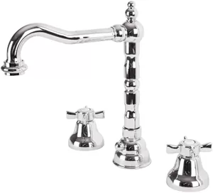 Смеситель CEZARES -BLS2-01 для умывальника, 3 отверстия, с донным клапаном, хром